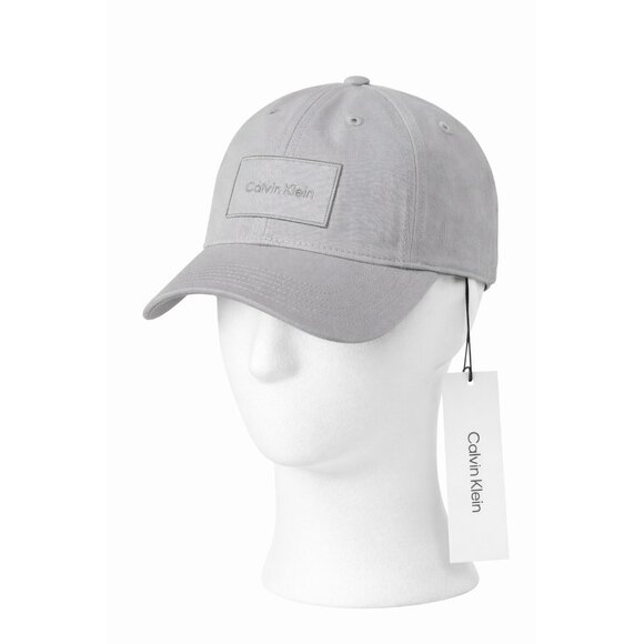 Calvin Klein Other - Calvin Klein Gray Adjustable Baseball Cap Cotton Minimalist Hat One Size‎